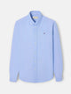 Camisa sport oxford azul