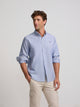 Camisa sport oxford navy