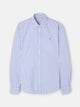 Camisa sport oxford raya bicolor navy celeste