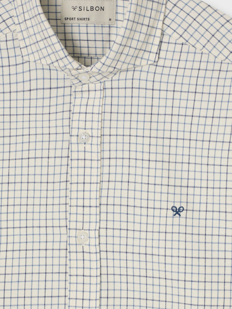 Camisa sport warm cuadros azules