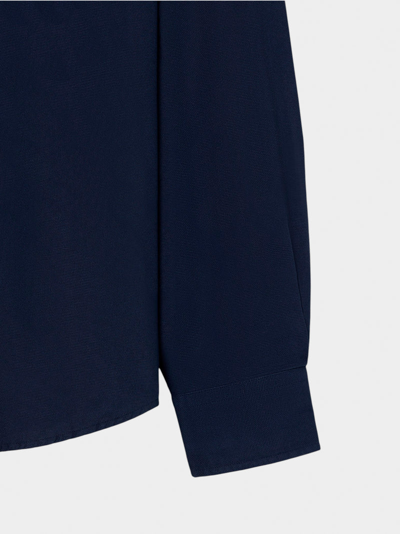 Camisa sport cruise bolsos azul-marinho