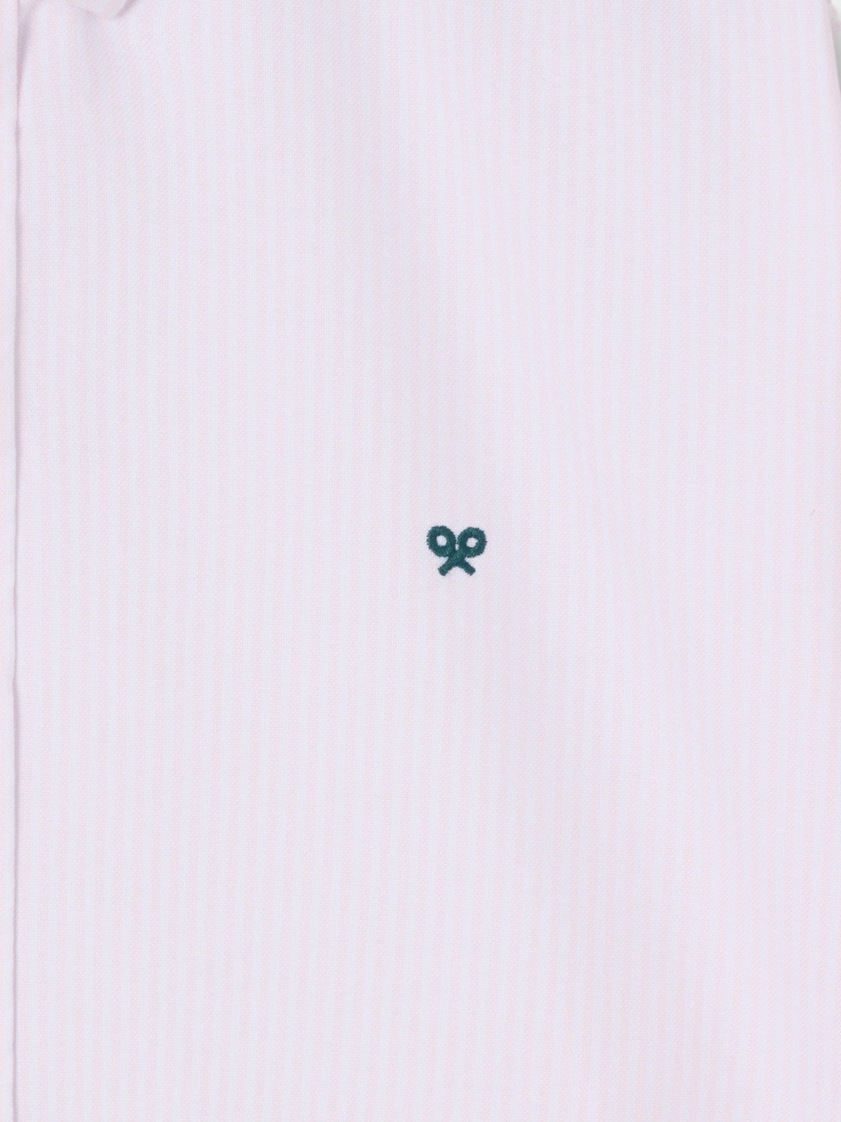 Camisa sport oxford rayas rosa