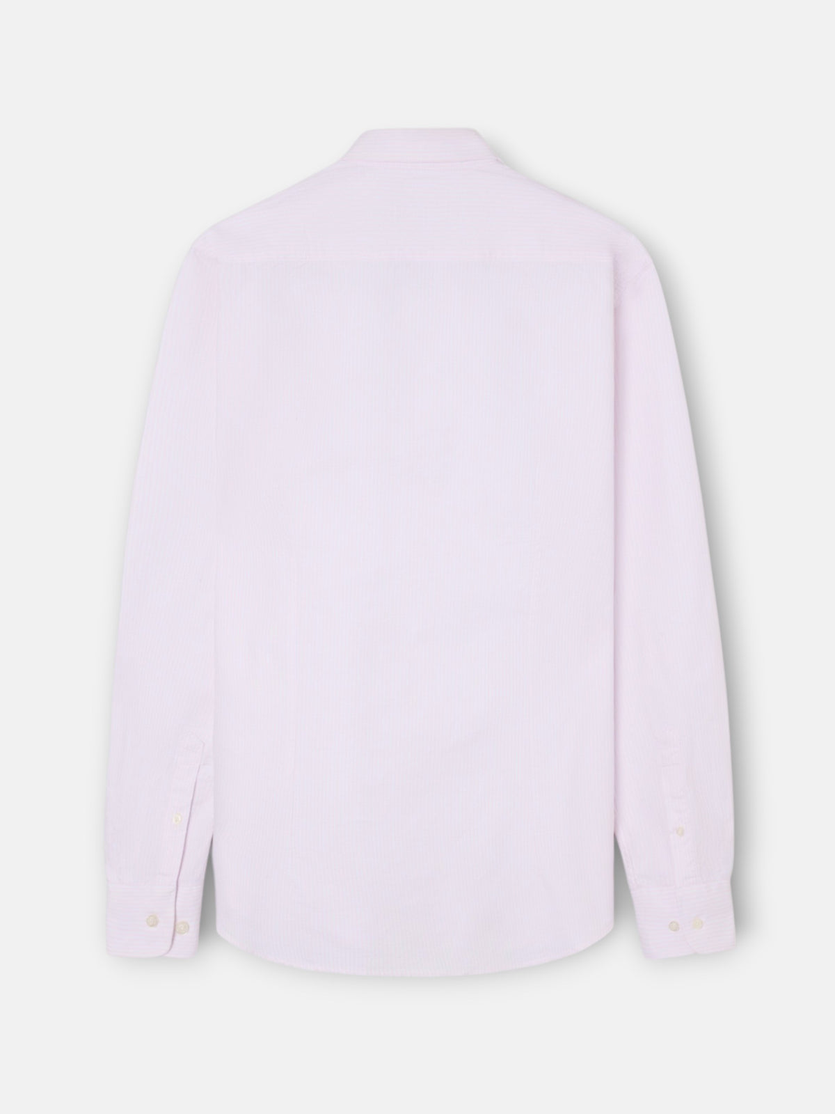 Camisa sport oxford rayas rosa