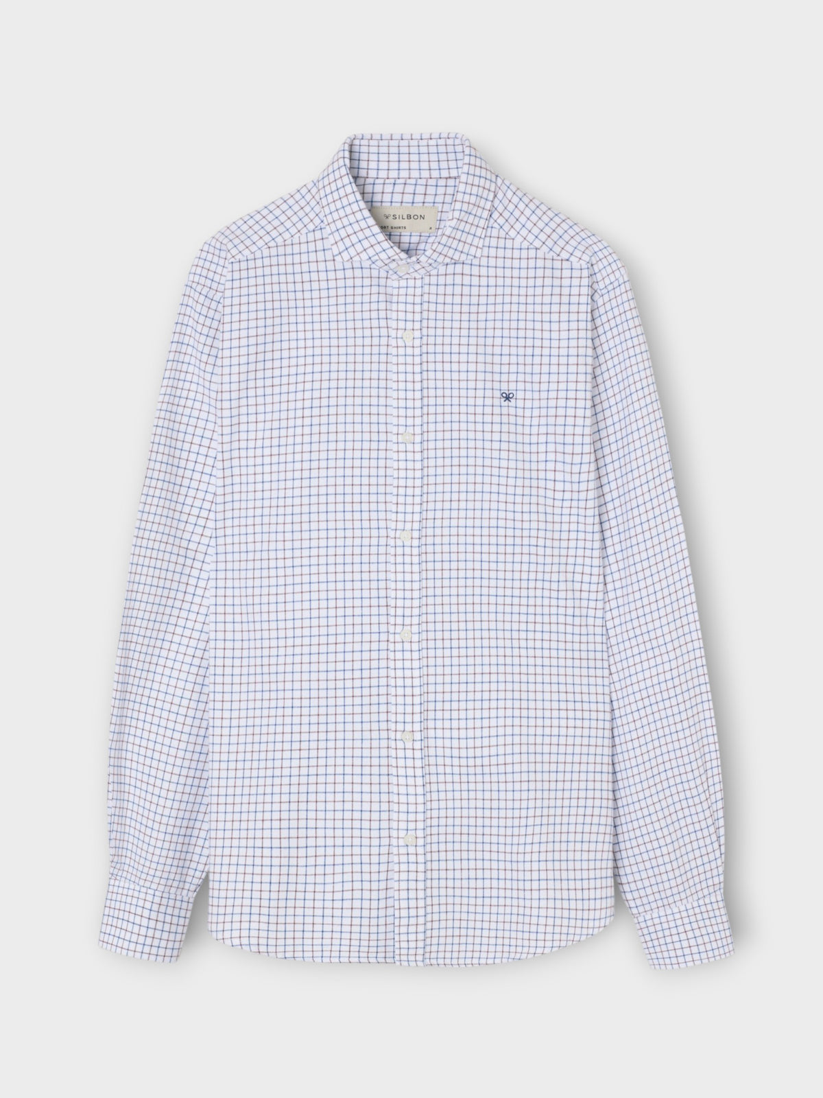 Camisa sport warm cuadros marron