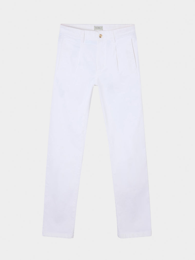 Pantalon sport cruise denim blanco