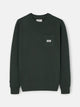 Sudadera bolsillo etiqueta khaki