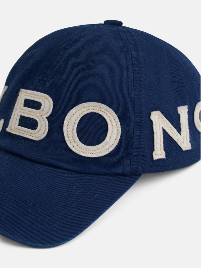 Gorra logo azul marino