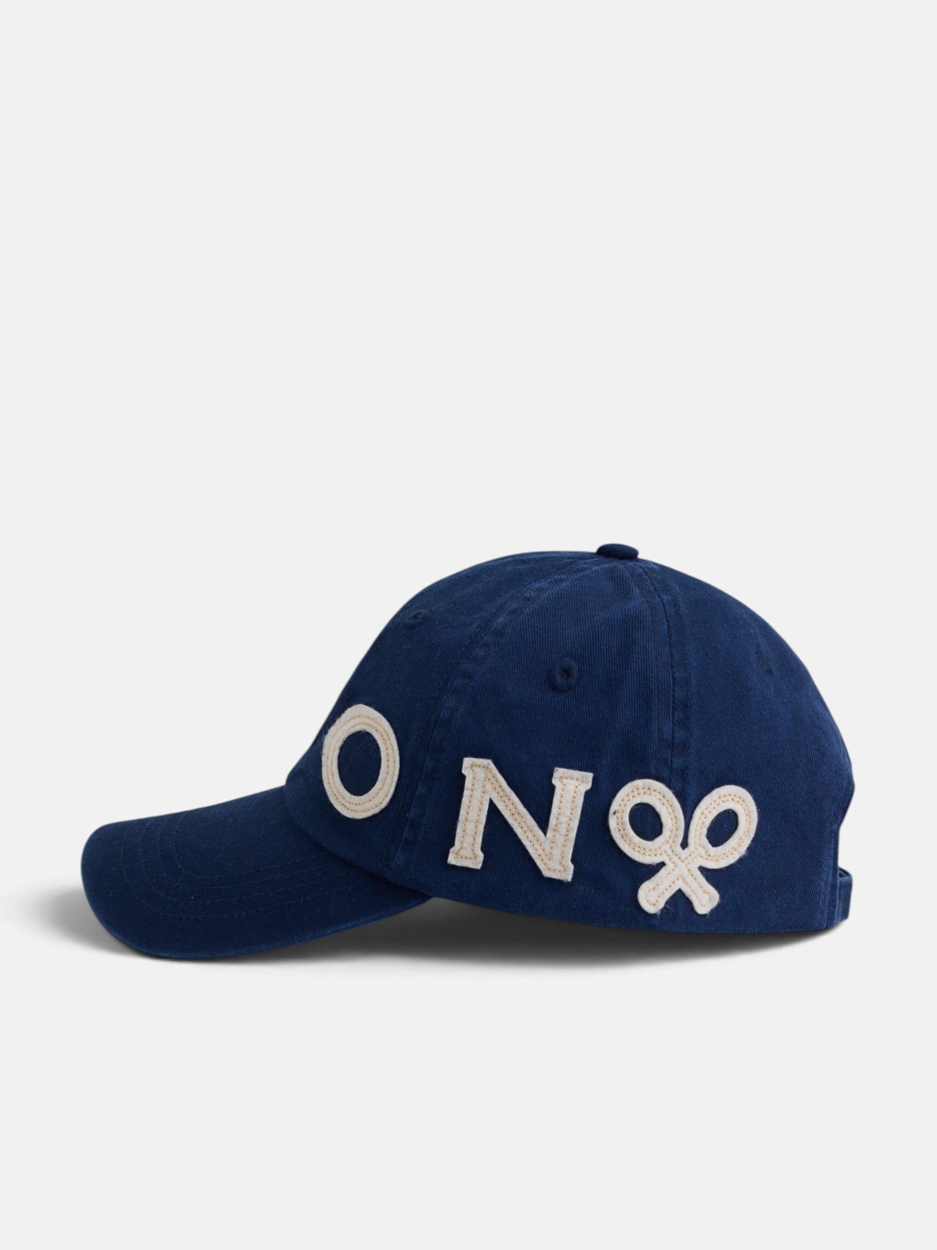 Navy blue logo cap