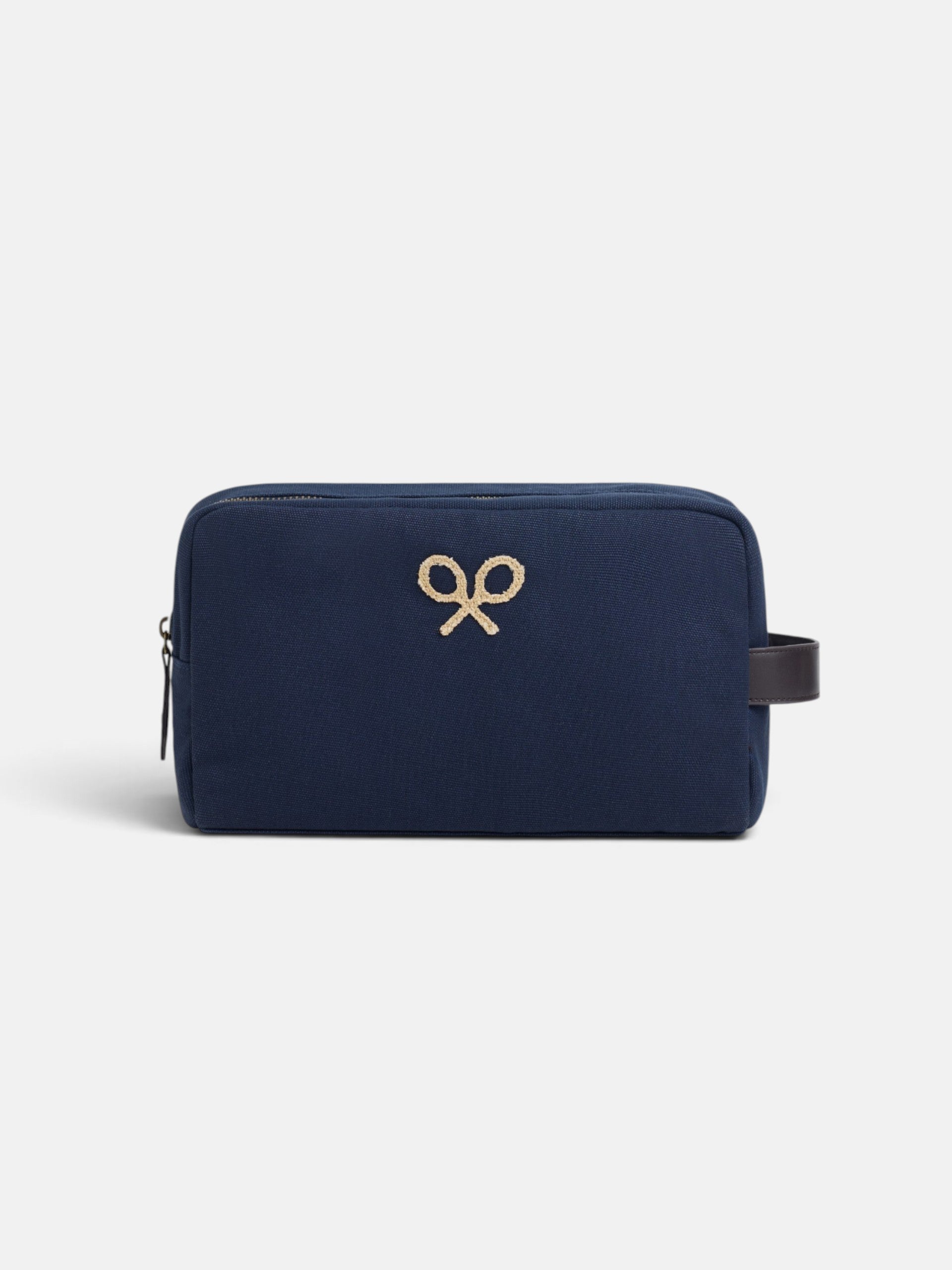 Neceser clasico raquetas azul marino