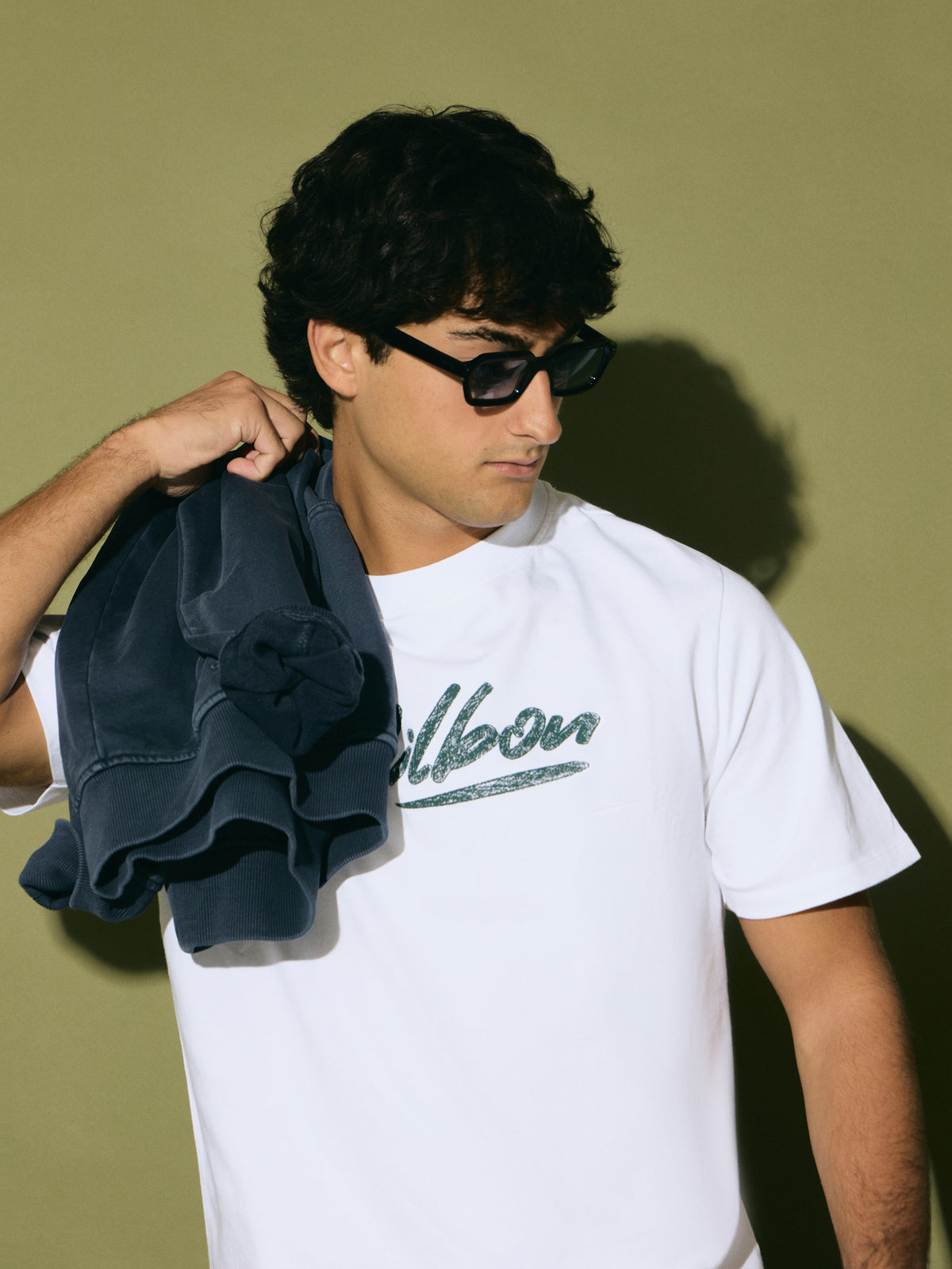 Camiseta silbon pencil blanca