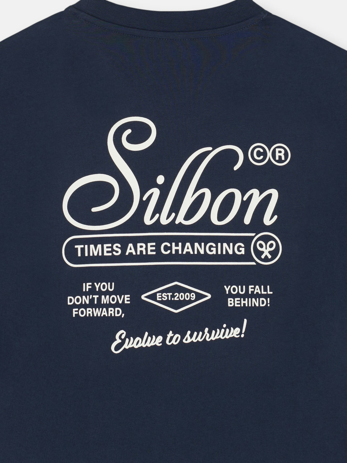 Camiseta special fit evolve to survive azul marino