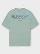 Camiseta relaxed fit silbon club verde