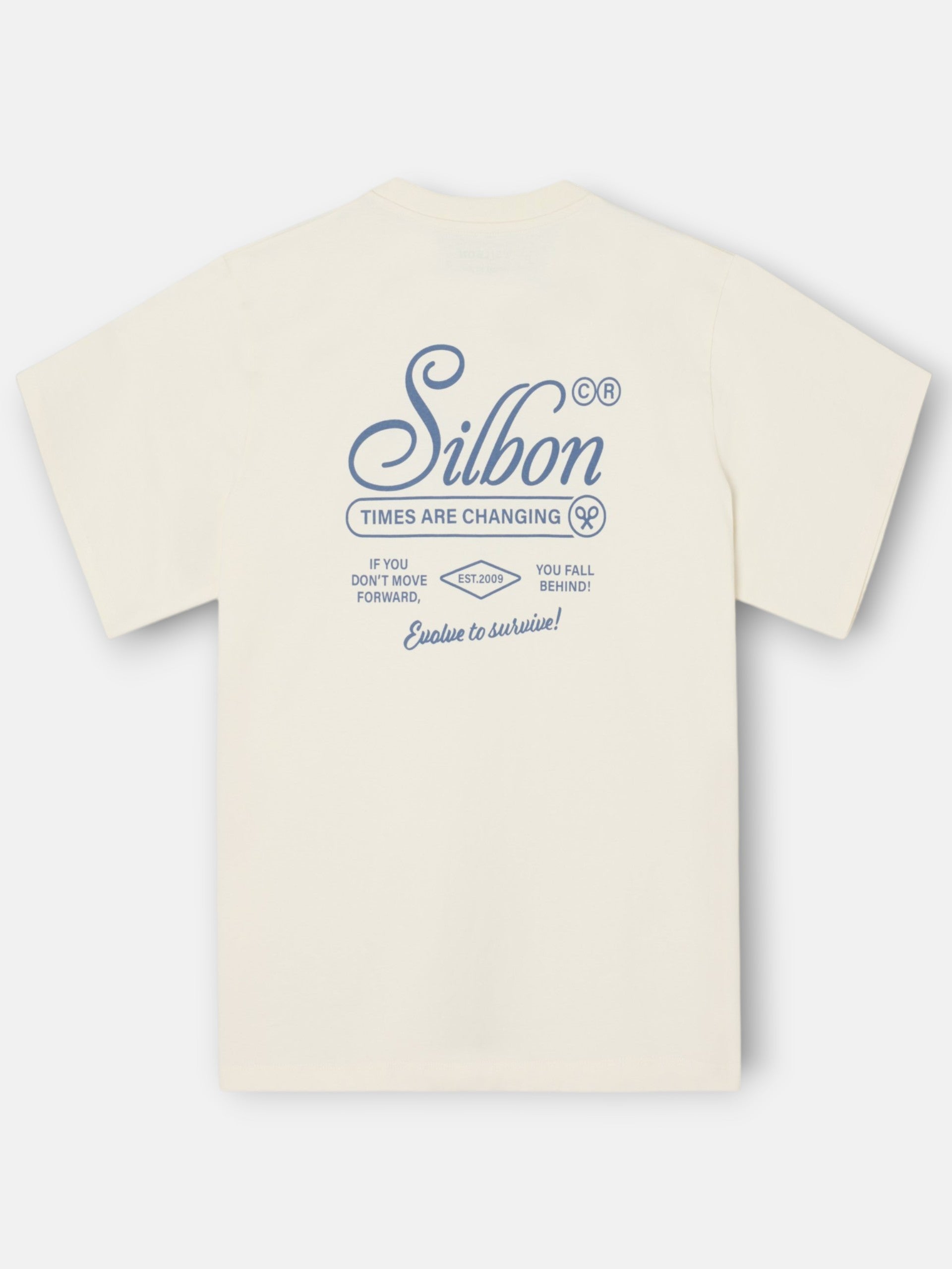 Camiseta special fit evolve to survive crema