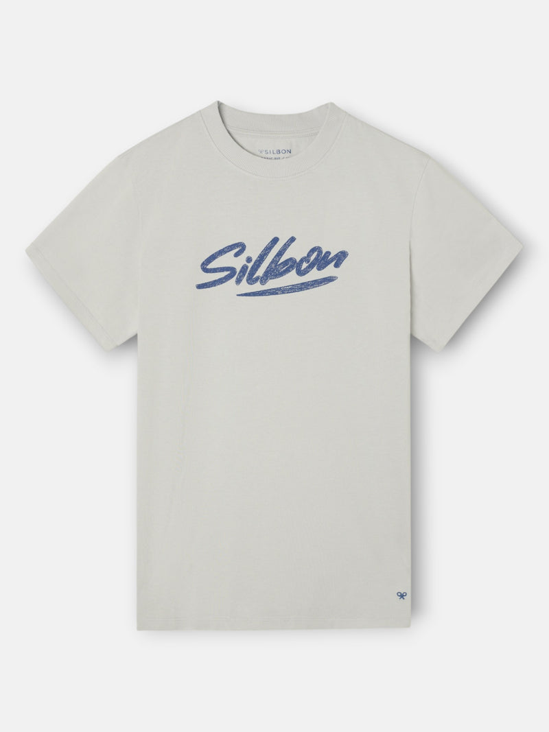 Silbon pencil light grey t-shirt