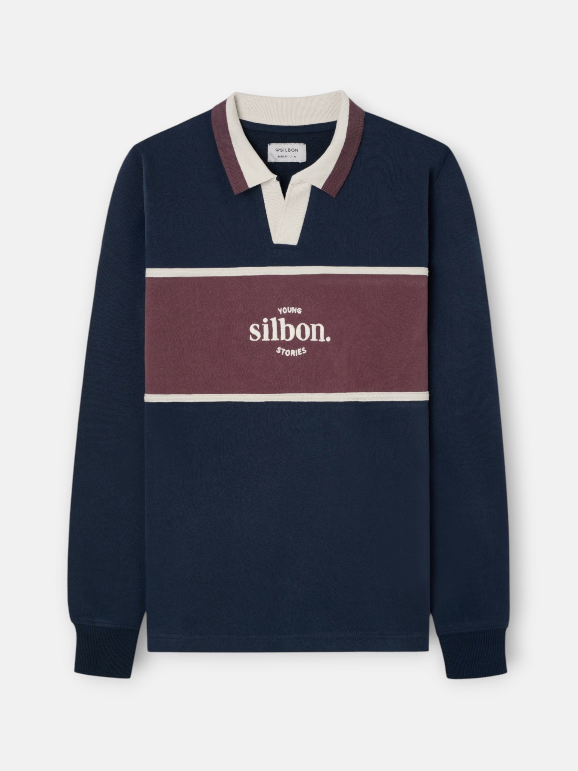 Sudadera polo young stories azul marino