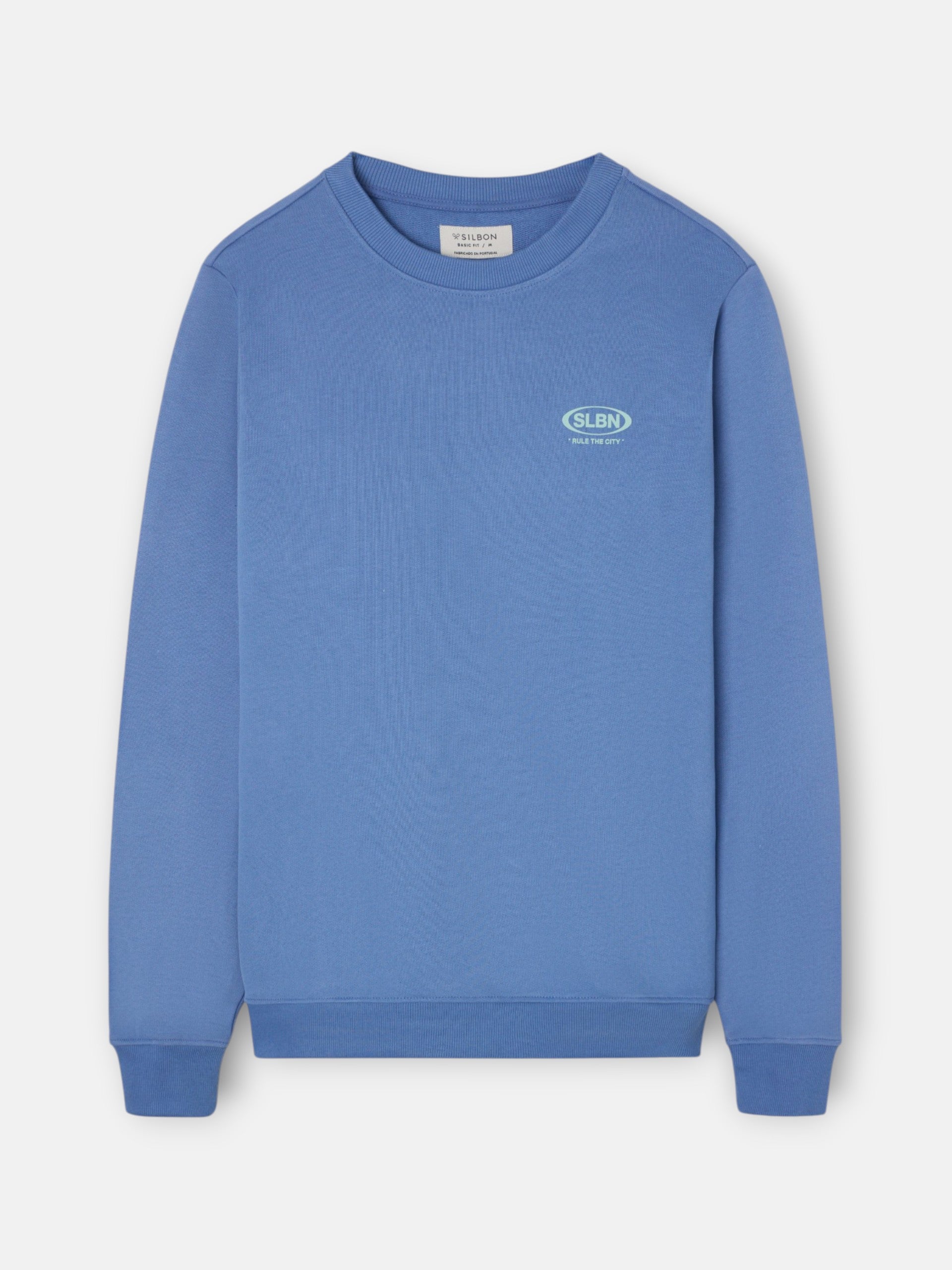 Sudadera slbn works azul