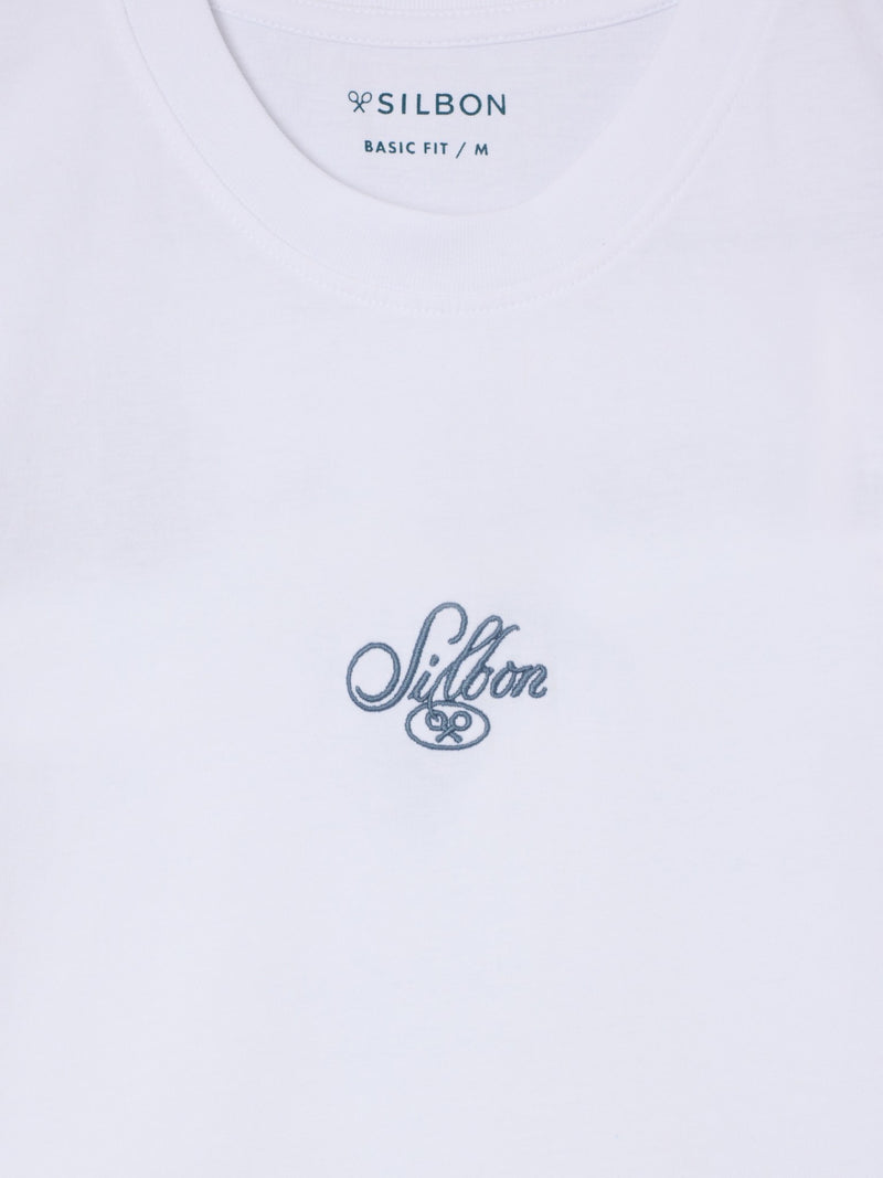 Camiseta silbon shop blanca