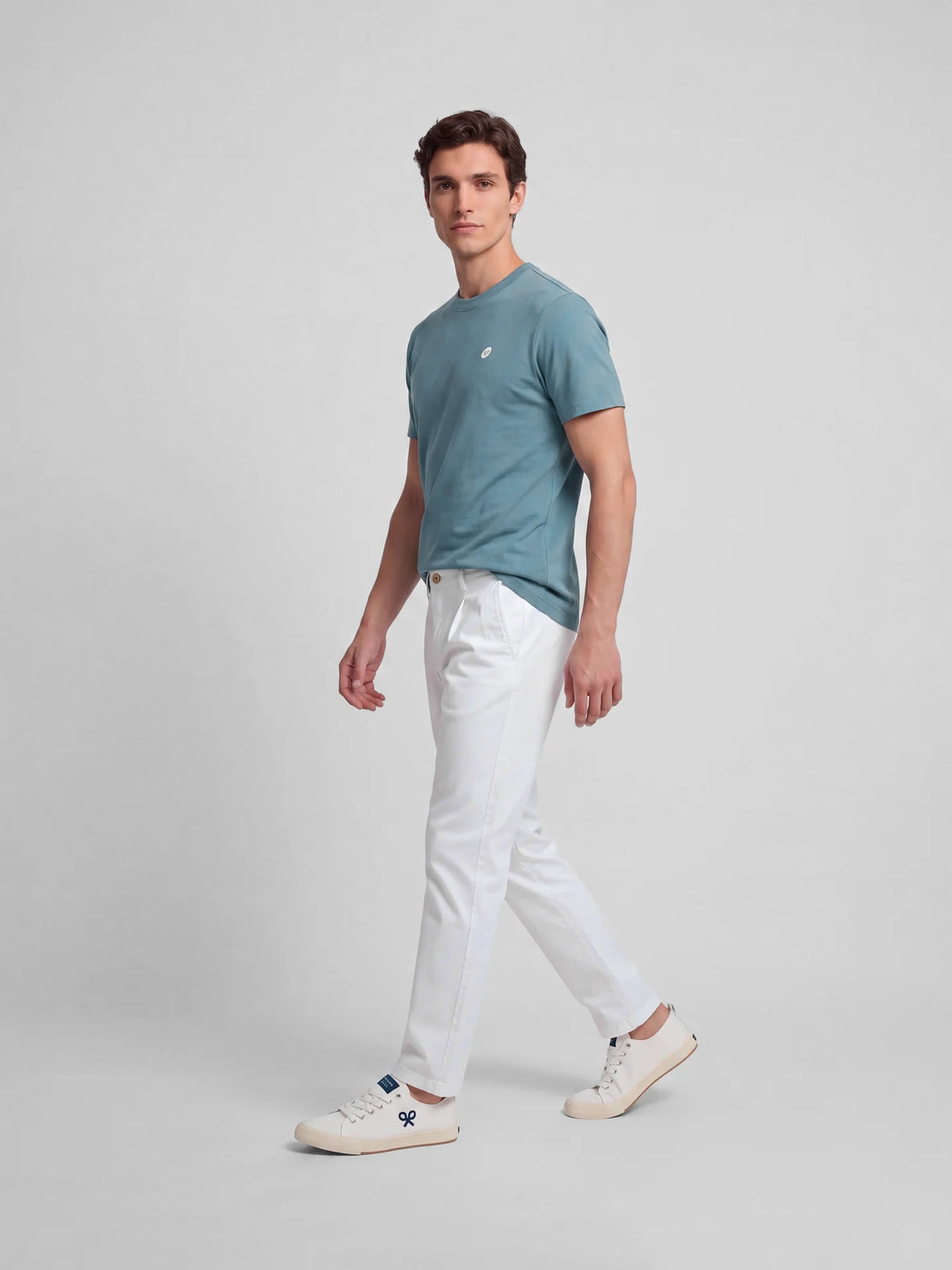 T-shirt Silbon stylo marqueur pétrole