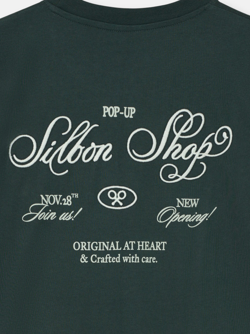 Camiseta silbon shop verde oscuro