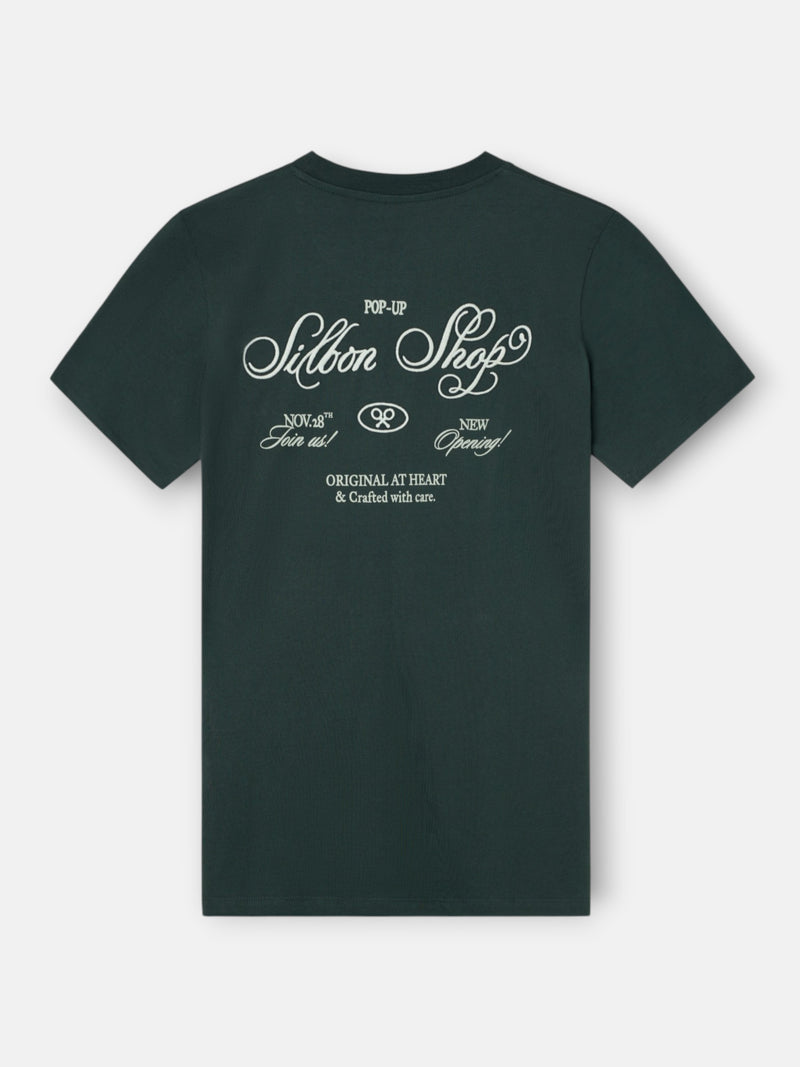 Camiseta silbon shop verde oscuro