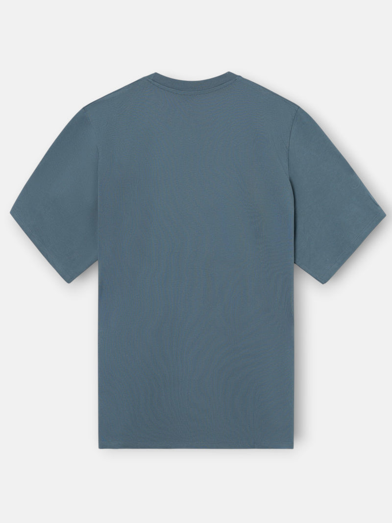 Camiseta special fit silbon parche tono gris