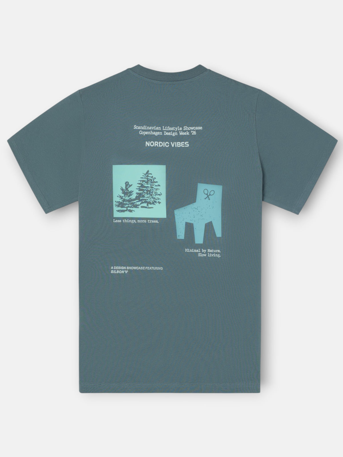Camiseta nordic vibes gris