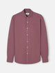 Camisa sport estructura burdeos