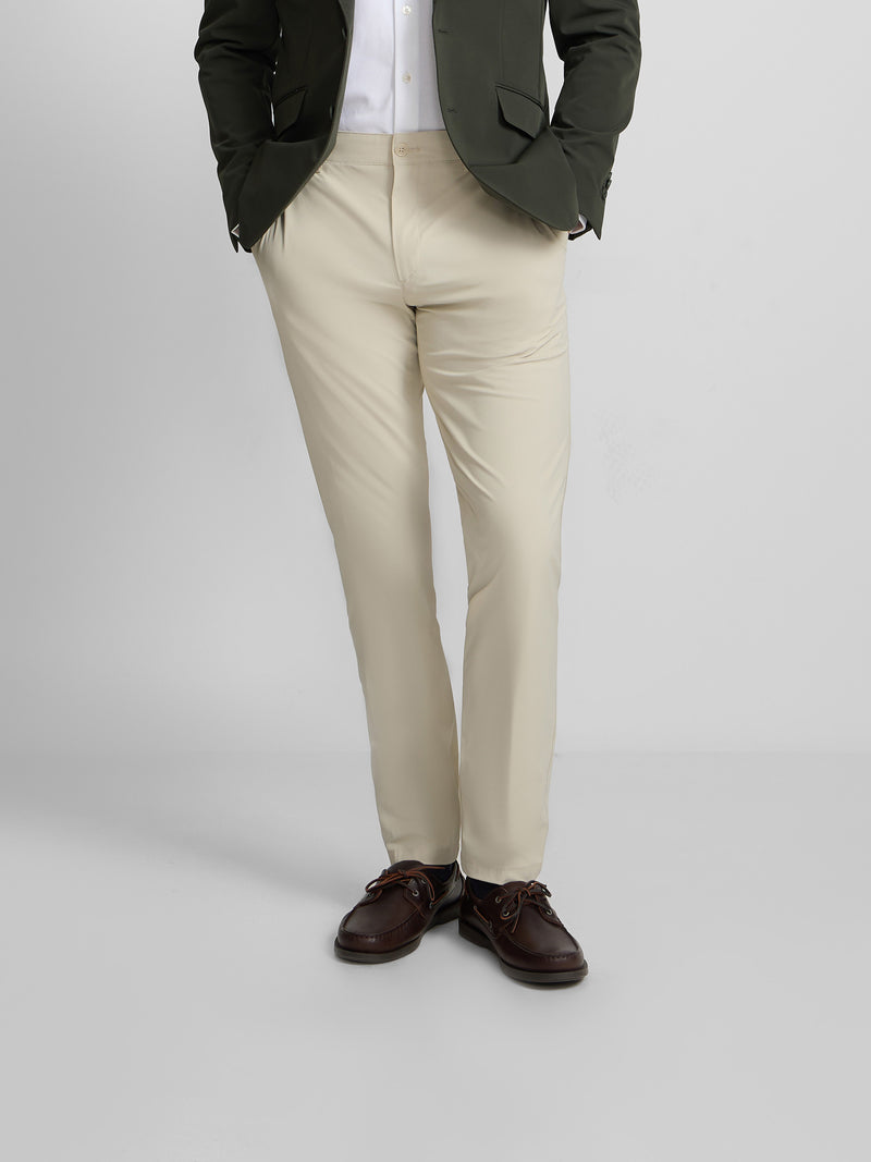 Pantalon sport chino tecnico beige