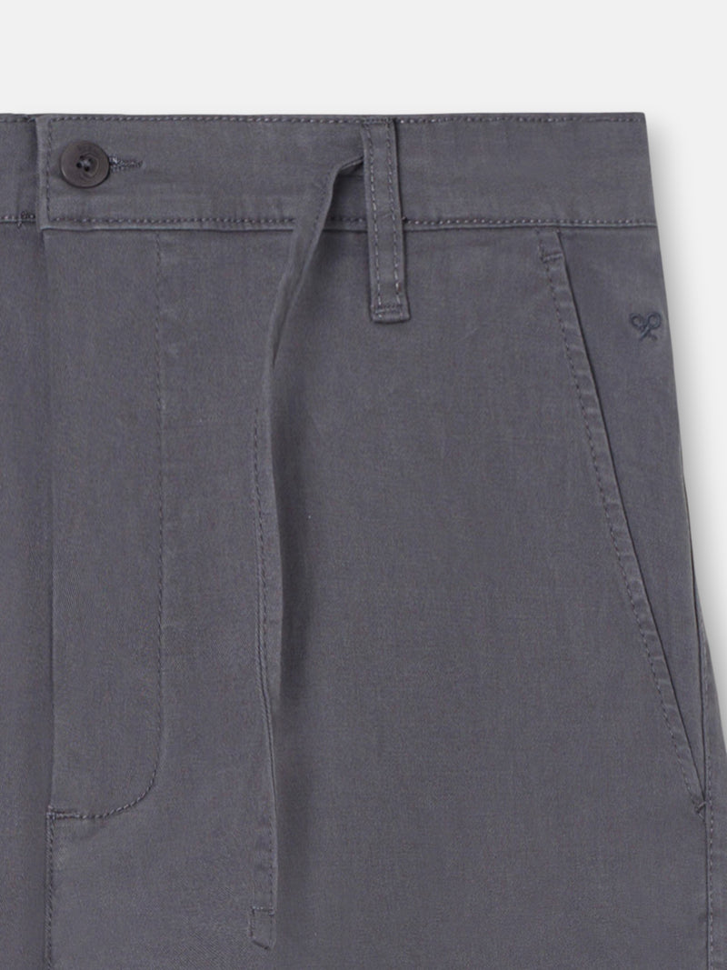 Pantalon sport jogger cargo gris marengo