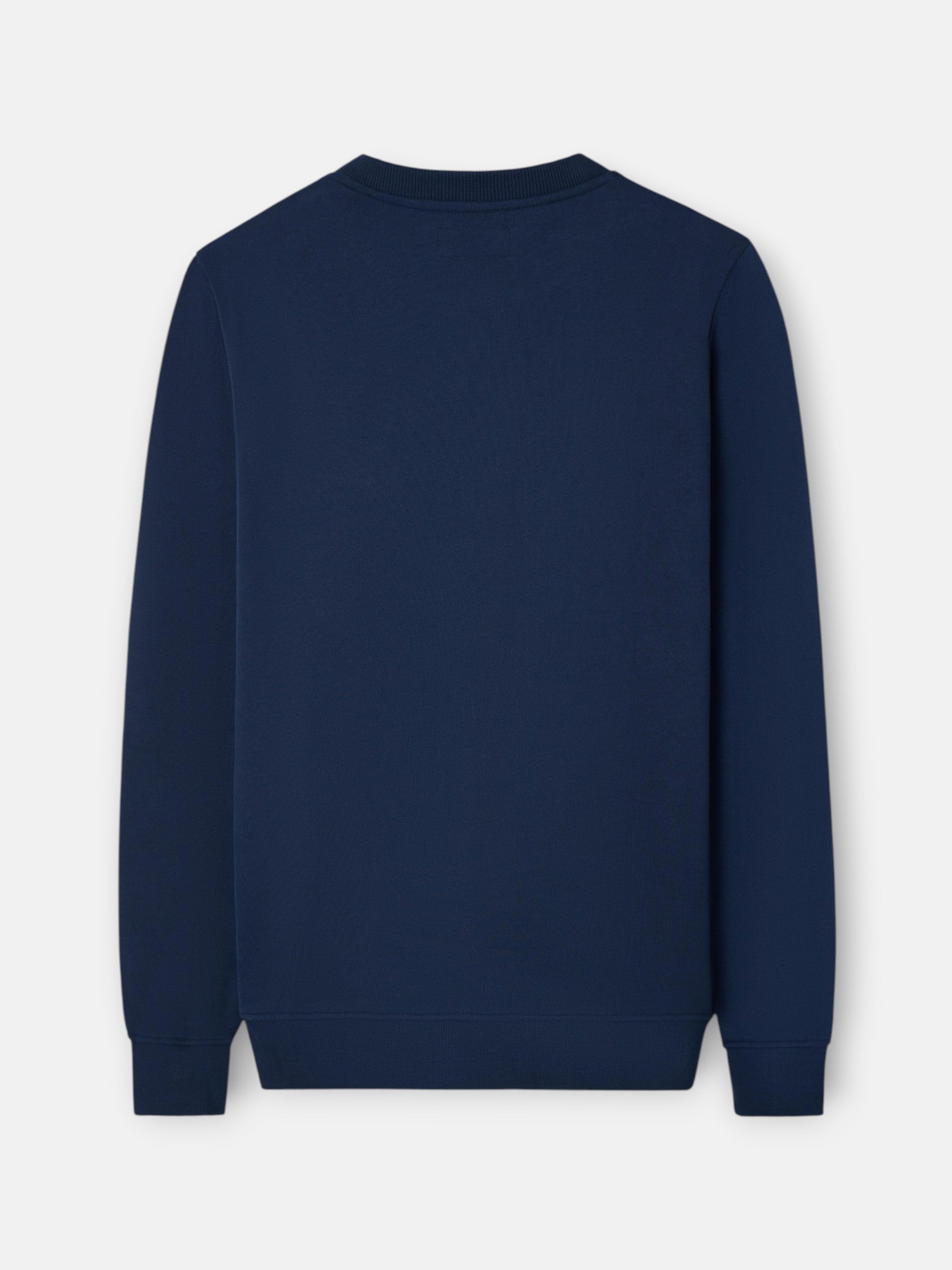Sudadera Silbon flock azul marino