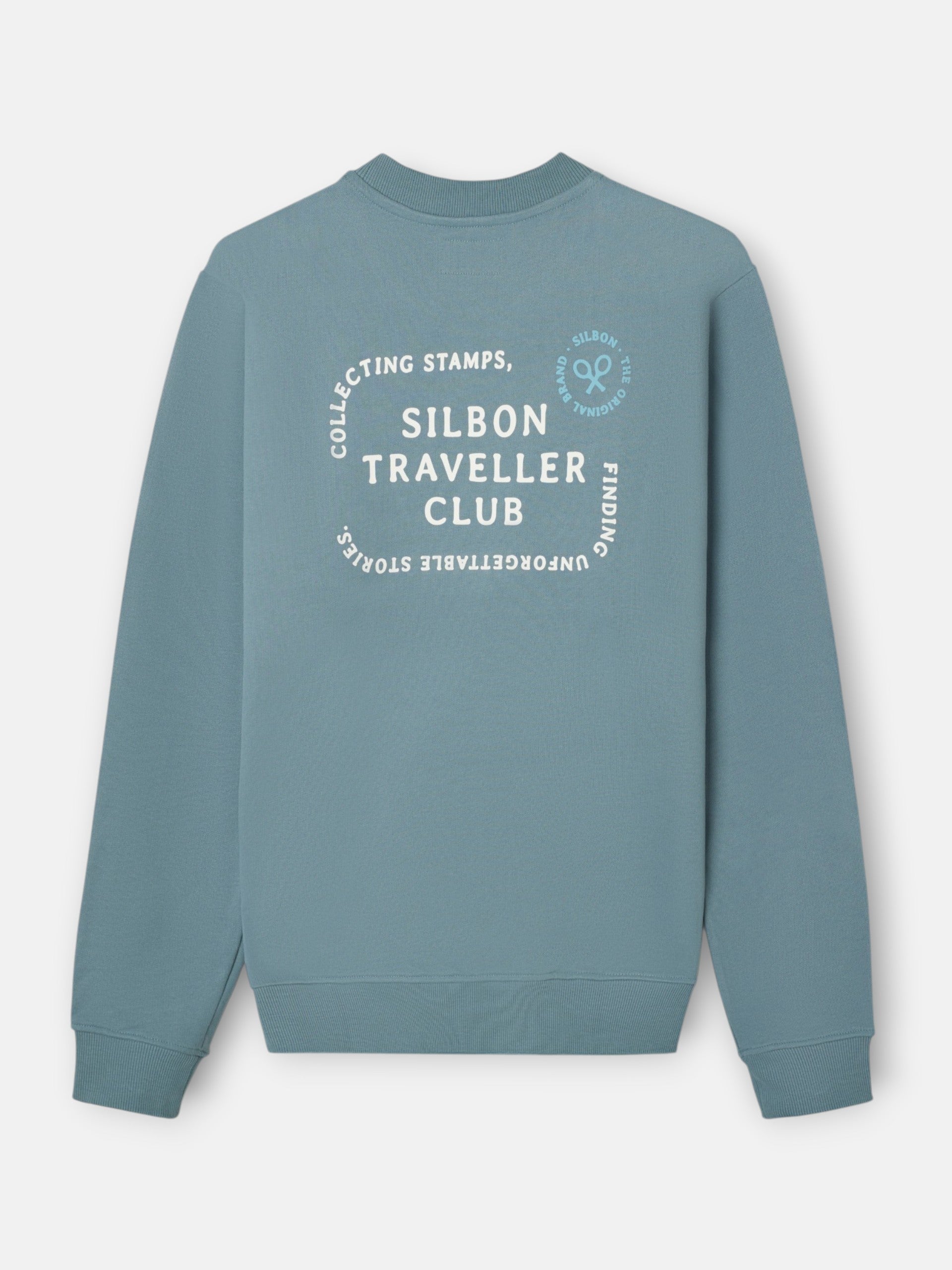 Sudadera traveller club petroleo