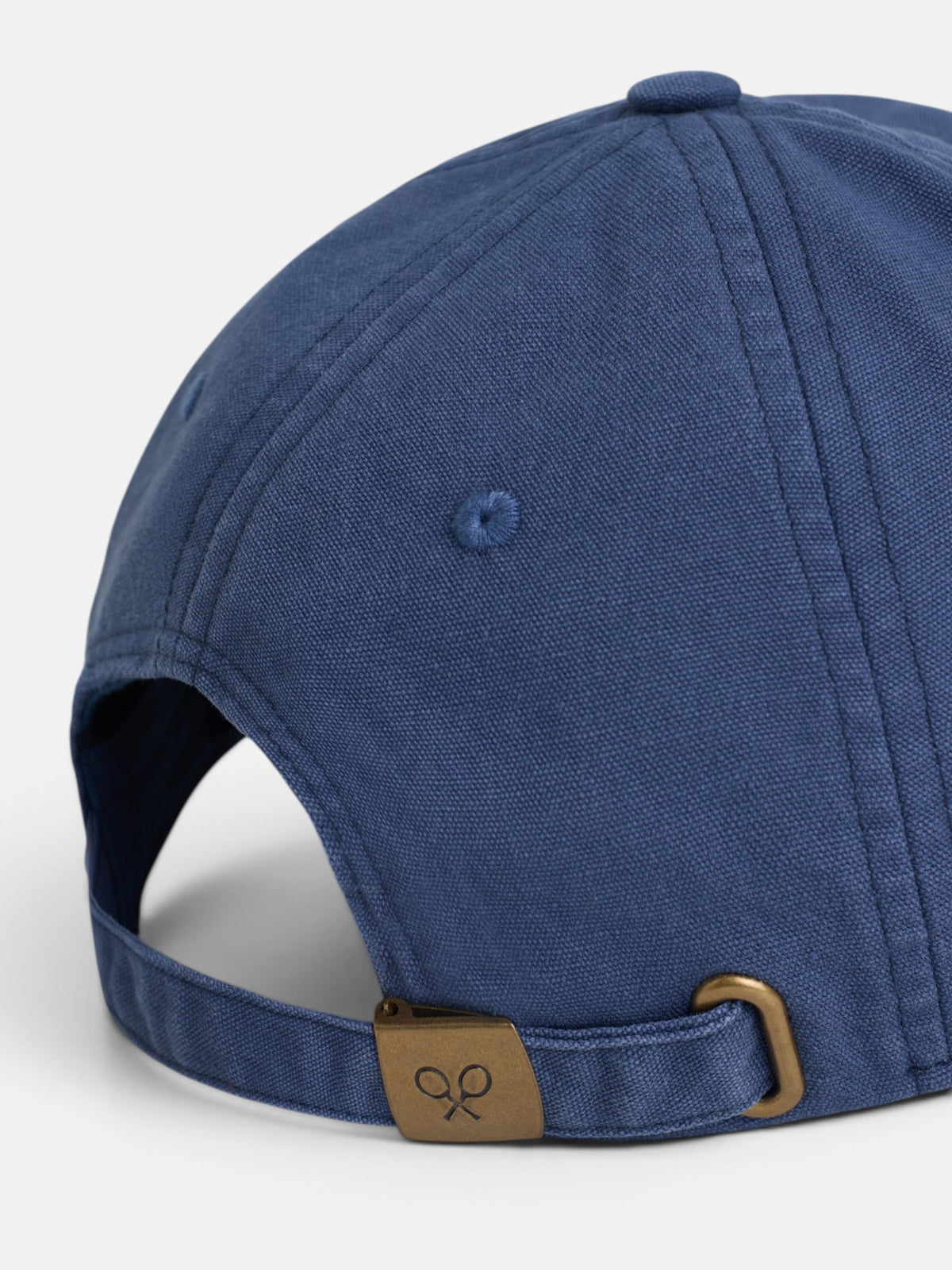 Gorra raquetas bordadas azul marino