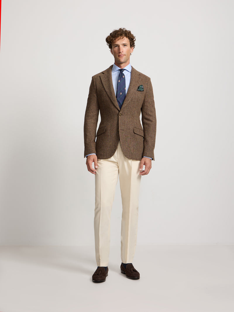 Americana espiga marron