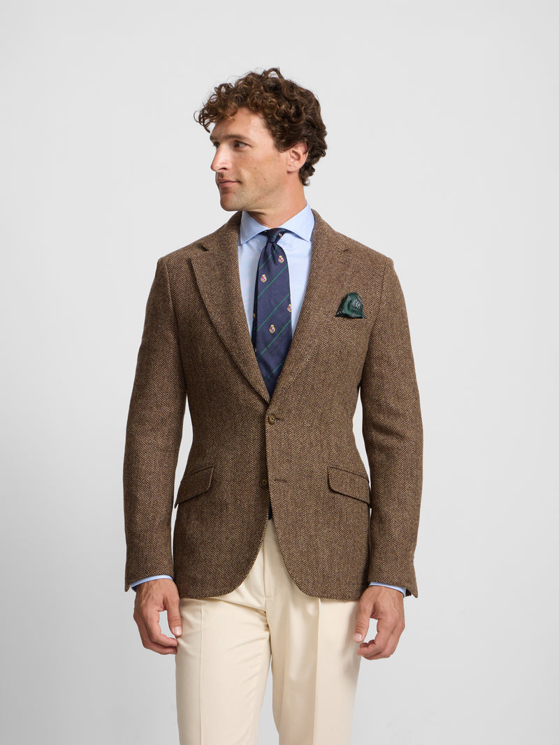 Americana espiga marron