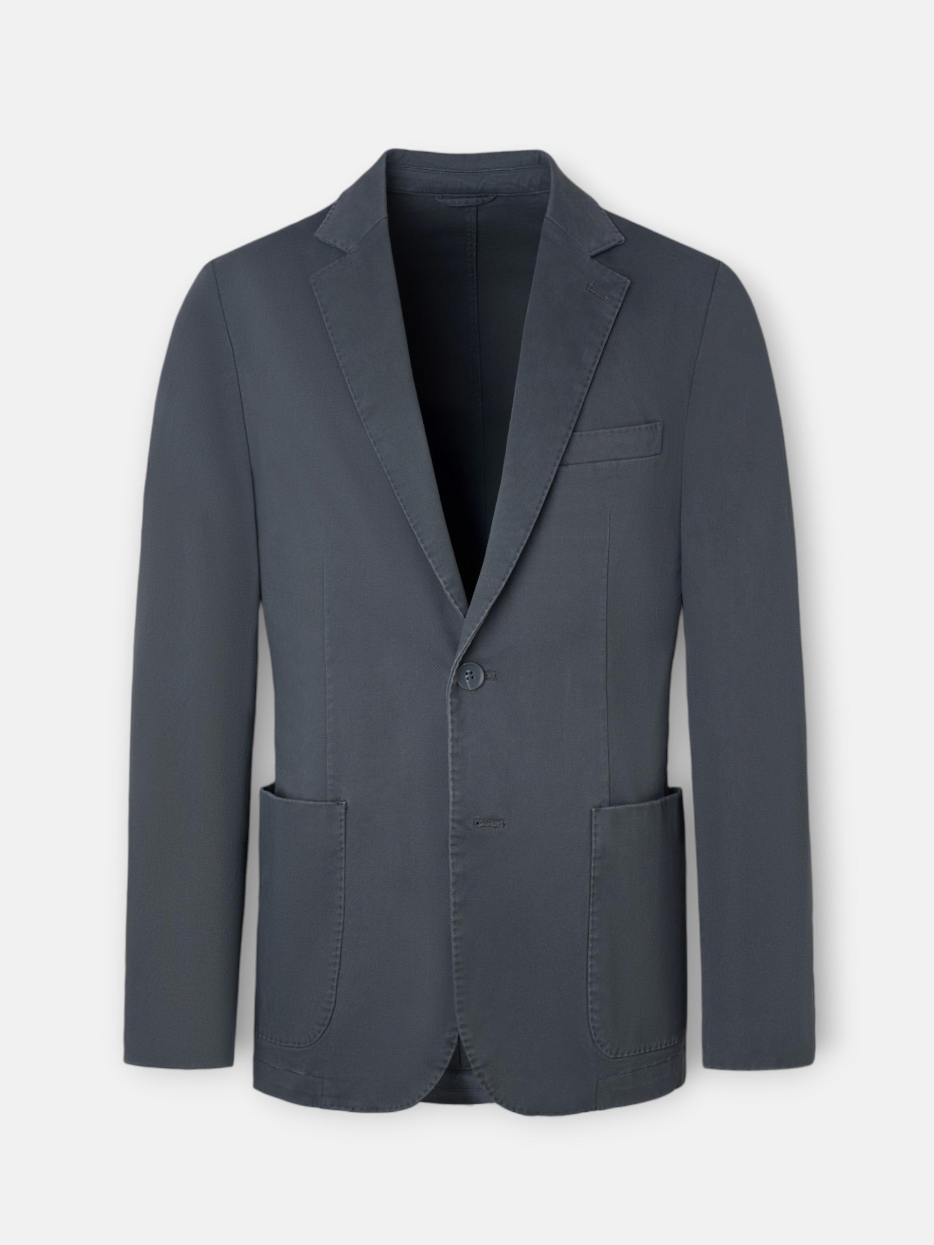 Americana casual recta gris