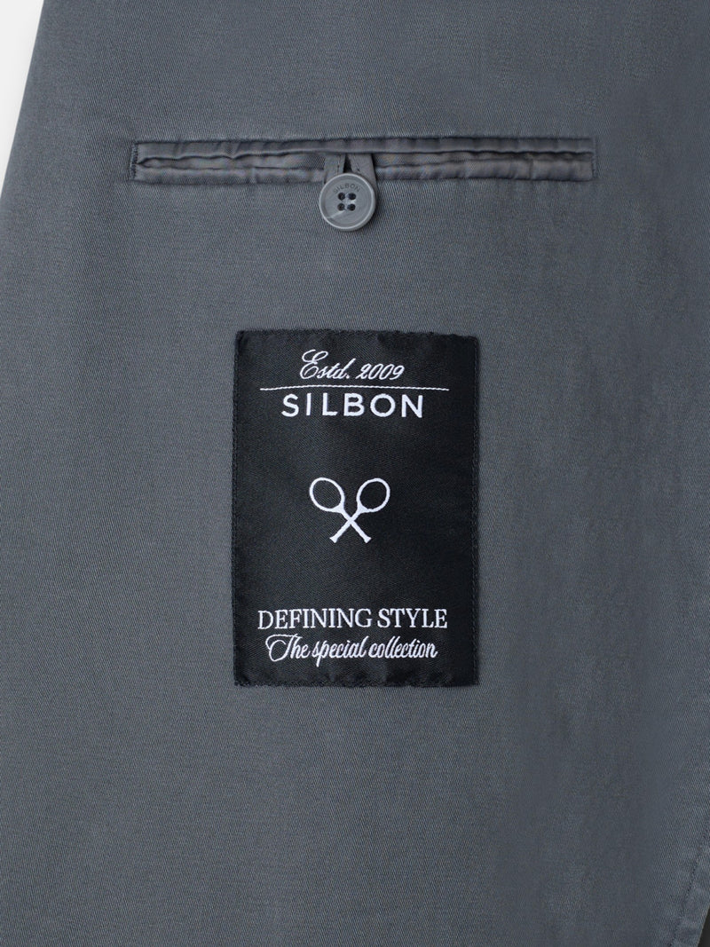 Americana casual recta gris