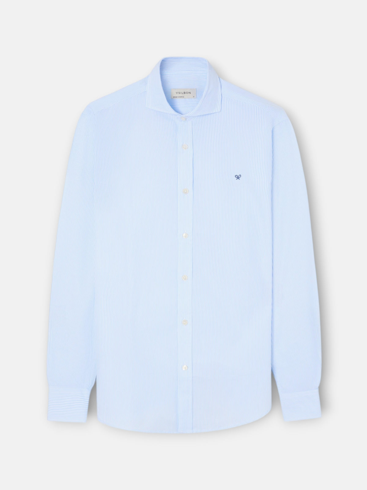 Camisa sport classic mini raya celeste