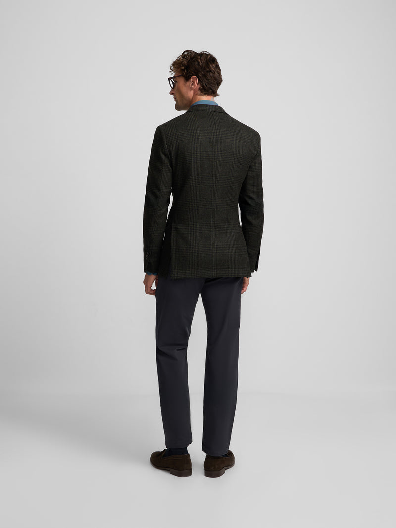 Blazer príncipe de Gales verde