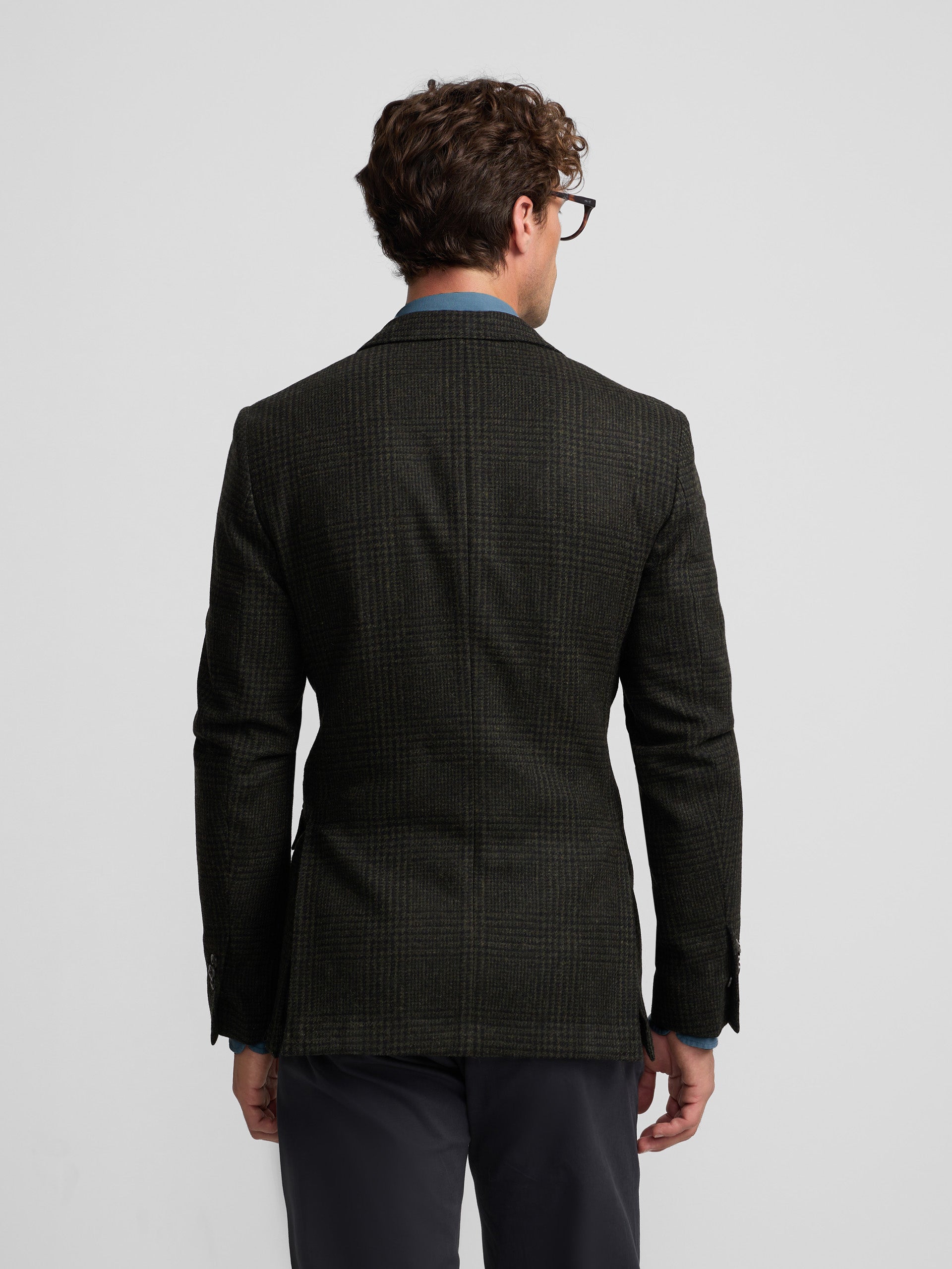 Veste prince de Galles verte