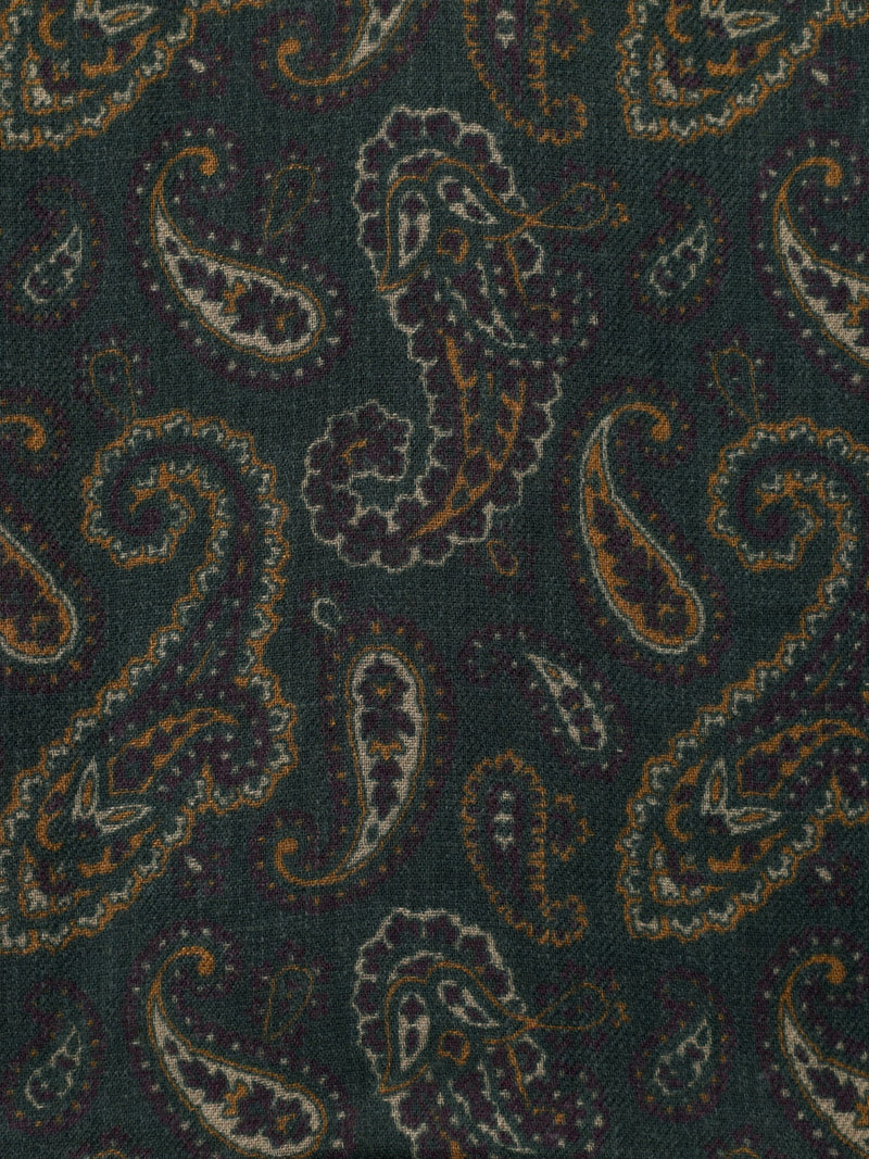 Foulard paisley verde