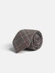 Corbata príncipe de gales marron
