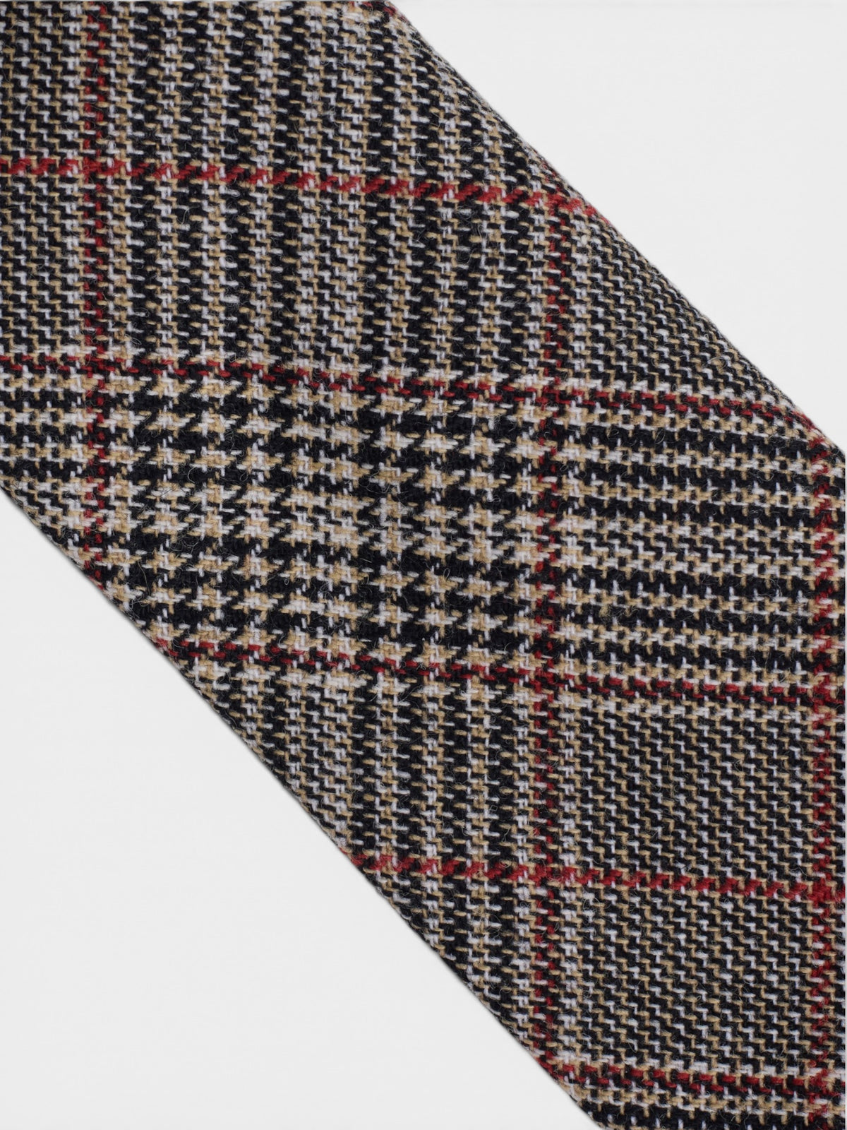 Corbata príncipe de gales marron