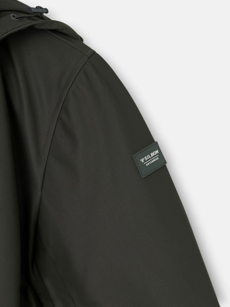 Parka tailoring woman verde
