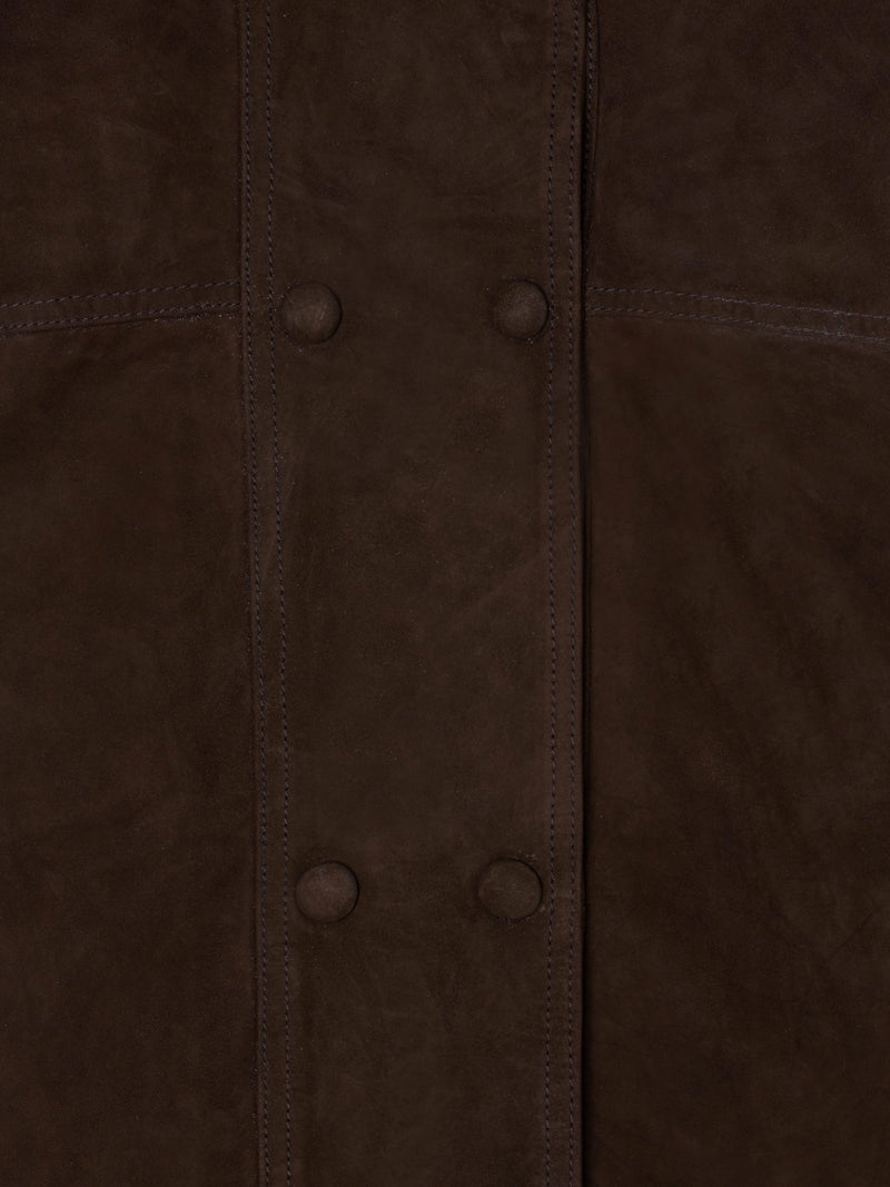 Bomber piel ante marron