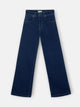Pantalon flare denim azul