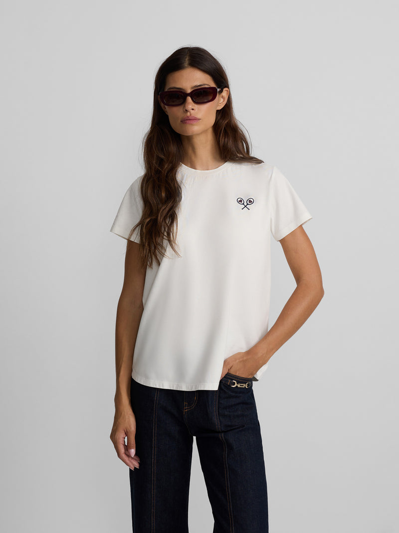 T-shirt mulher lucky love cru