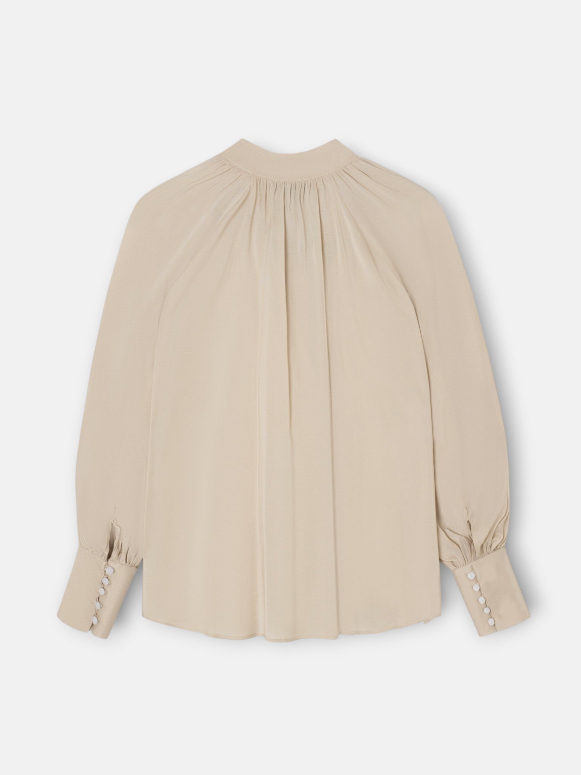Blusa romantica lazada crudo