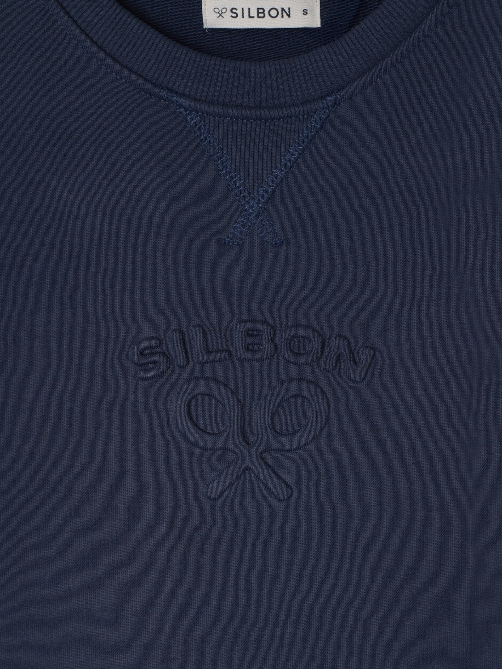 Sudadera woman silbon clasica azul marino