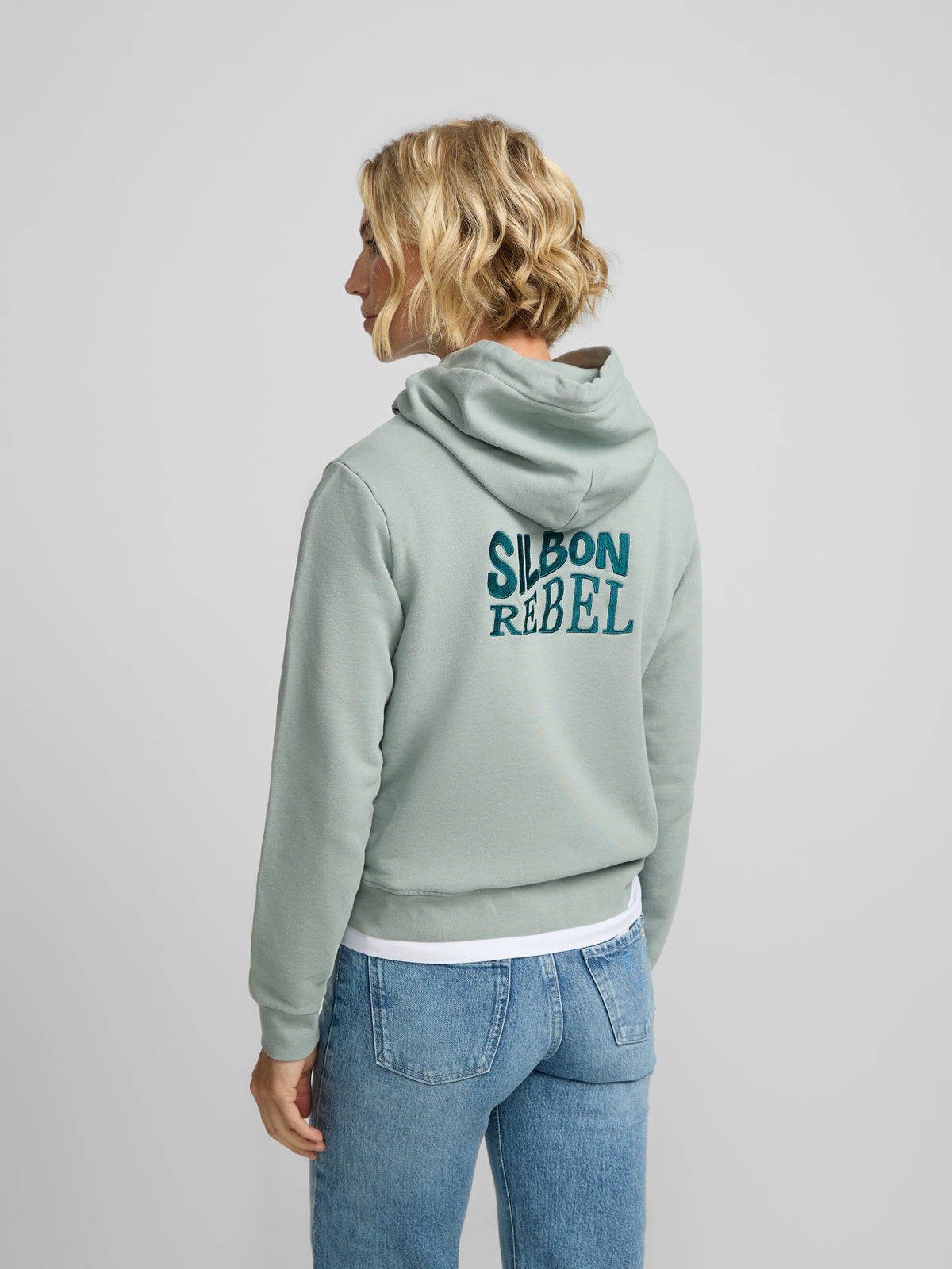 Silbon Rebel Green Women's Hoodie