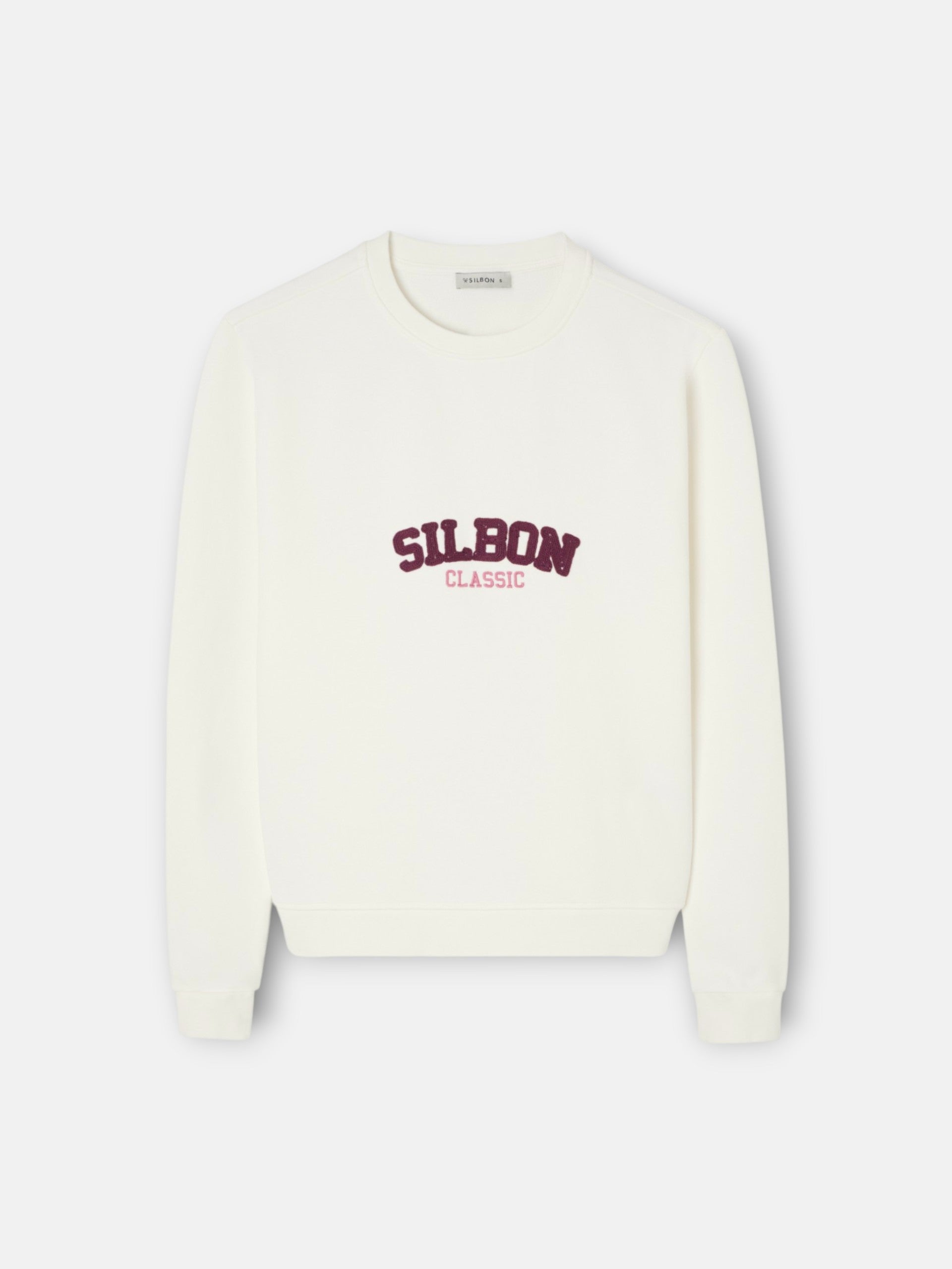 Women's Silbon Classic Off-White Sweatshirt